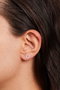 Heliophilia Silver Pendientes de Plata Esterlina 925 Plateados